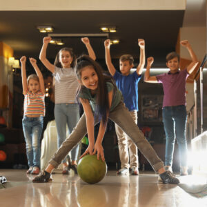 Bowling-Spaß für Kinder